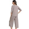 NACHILA Pajamas for Women-Viscose Made from Bamboo, 3/4 Sleeve Sleepwear