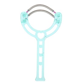 Gesichtshaarentferner, effektive Epilierer Portable Face Lips Epilator Haarentfernung Kunststoff Feder Gerät Beauty Tool für Frauen & Männer (Grün)