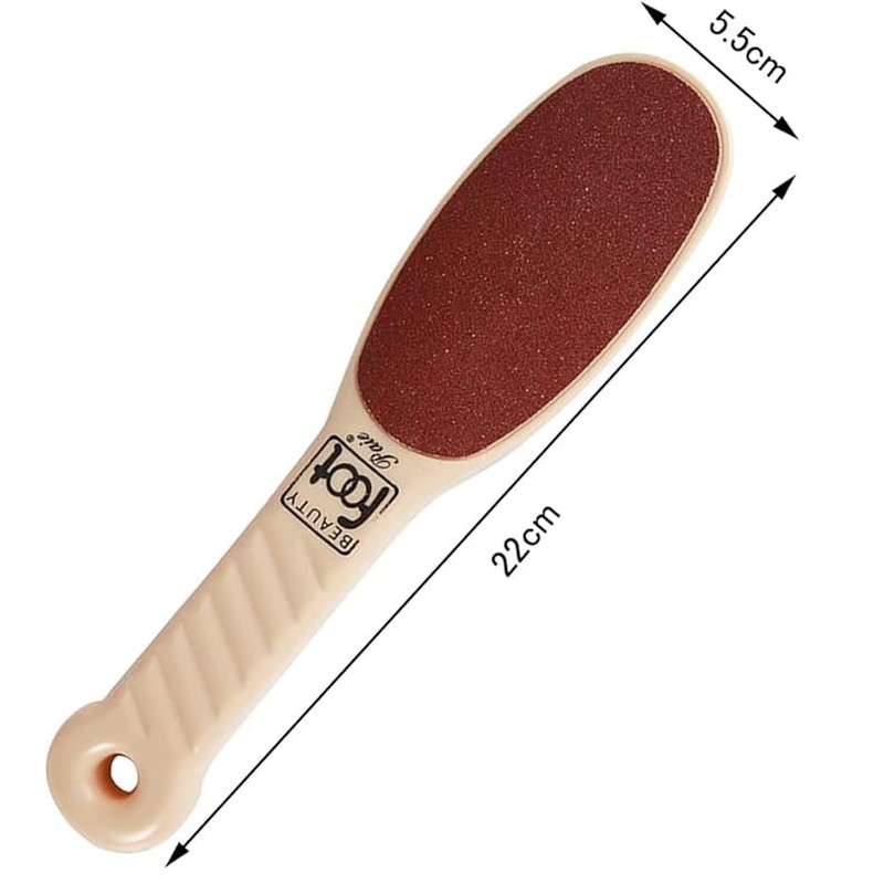 Mirhua Khaki Heel File | Double Sided for Wet &