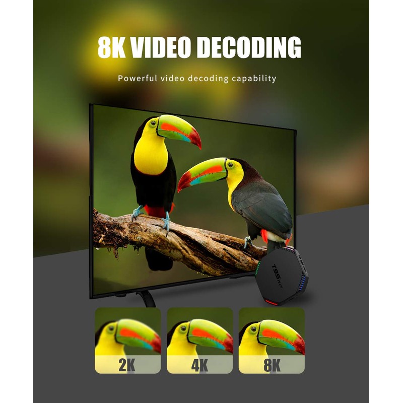 T95 Plus Android 11.0 TV Box 4GB 64GB RK3566 Quad