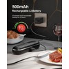 500ft Bluetooth Wireless Meat Thermometer for Smoker, Fitflavor Digital Grill