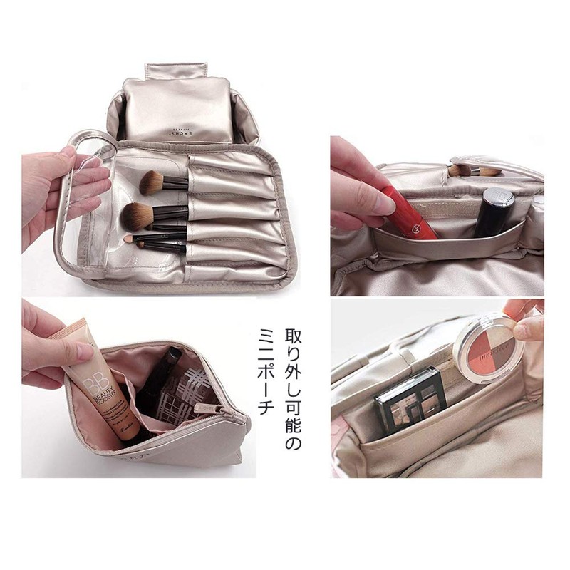 Neoviva Makeup Pouch, Large Capacity, Makeup Pouch, Travel Cosmetic Pouch,