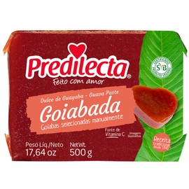 Predilecta - Guava Candy - Guava Paste - Brazilian Industrial Product - Ideal for Desserts and Pastries - 500 g