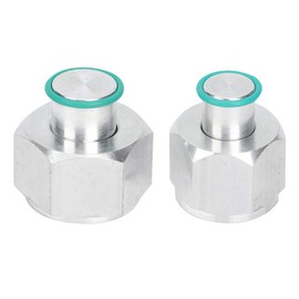 AC Block Off Kit, 2Pcs Rear A/C Block Off Kit Replacement for Caravan 2004 2005 2006 2007 2008 2009 2010 2011 Car Modification Accessories