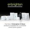 Enbrighten Z-Wave Plus in-Wall Smart Tamper-Reistant Outlet, Works with Alexa,