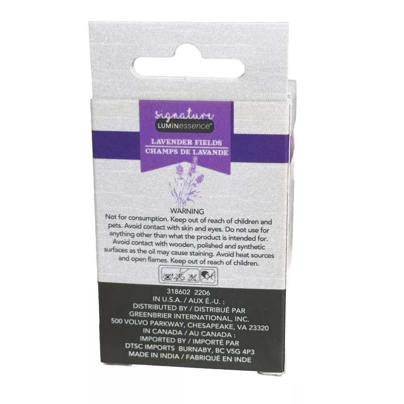 Signature Liminessence Lavender Fields Fragrance Oil:0.5floz/q1