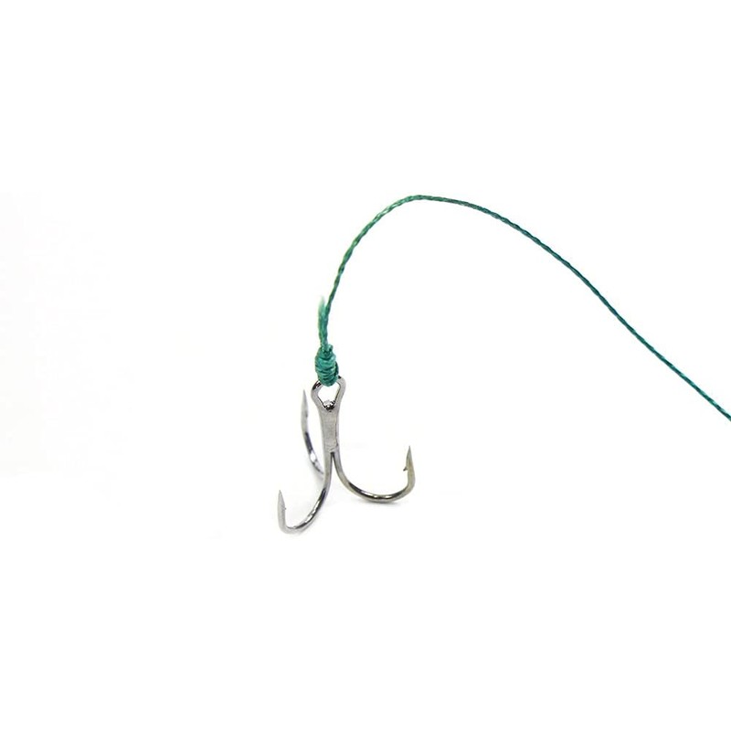 Treble Hooks Kit High Carbon Steel Round Bend Fishing Hook