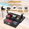Under Desk Drawer Organizer No Drilling 2 Slide Out Drawer