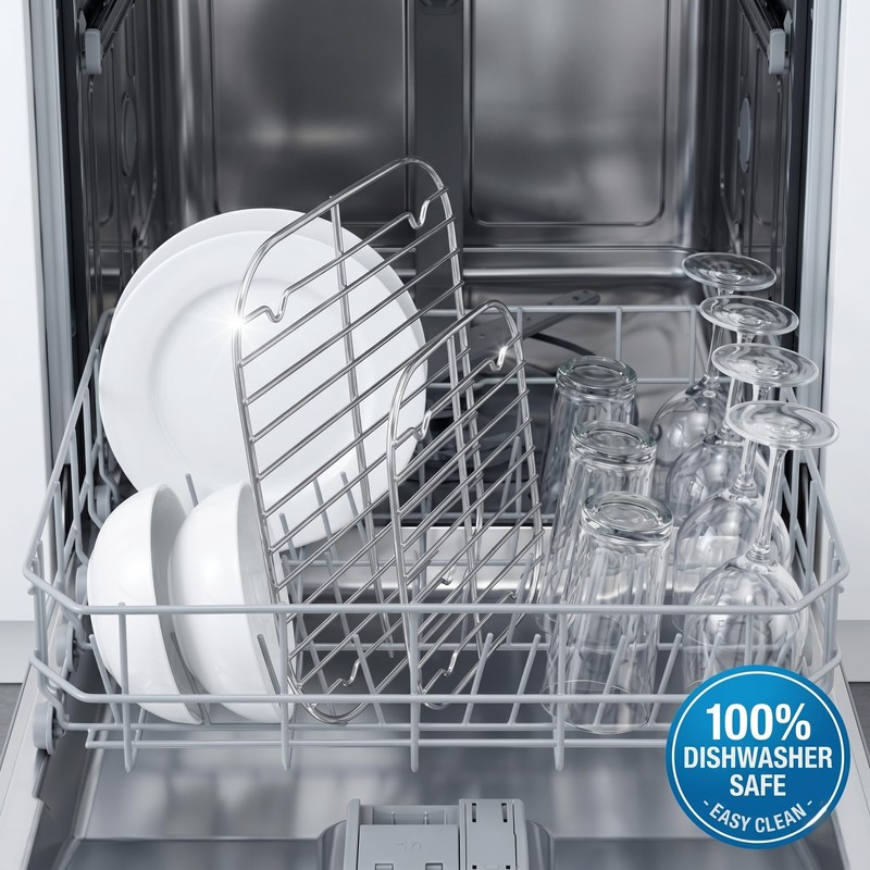 Buwesru 2Pcs Stainless Steel Crisper Rack Replacement for Ninja FN101