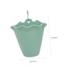 Gatuida 1Pc Wall Mounted Plastic Flowerpot Creative Balcony Planter for