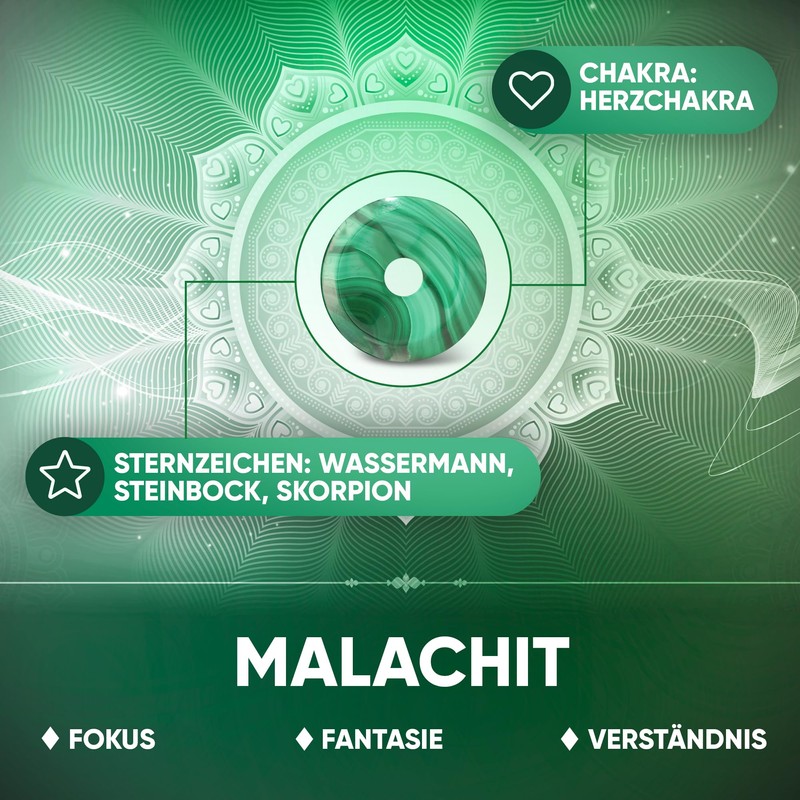 Doughnut pendant. Malachite