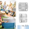 Coolers Replacement Hinges,Replacement Cooler Hinges Cooler Plastic Hinges,2Pcs Cooler Plastic