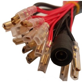 Power Wiring Harness Up to 18 Arcade Led Lighted Buttons w/ 5.5mm x 2.1mm Barrel Connector