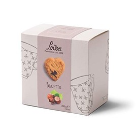 Loison. Pasticceri Italian Gourmet Snack Cookies. Bacetto. Hazelnut Biscuits. 200g (7.05oz)