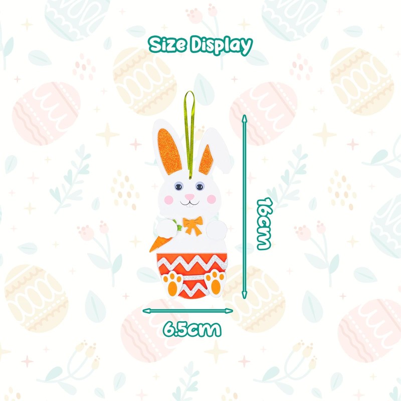 Easter Bunny Craft Children, Easter Sticker Foam, Easter Eggs Craft