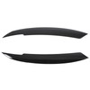 2PCS Car Headlight Eyebrows Carbon Fiber Style Left Right Replacement