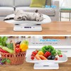 Digital Pet Scale with Tape Measure, Small Animal Scale with