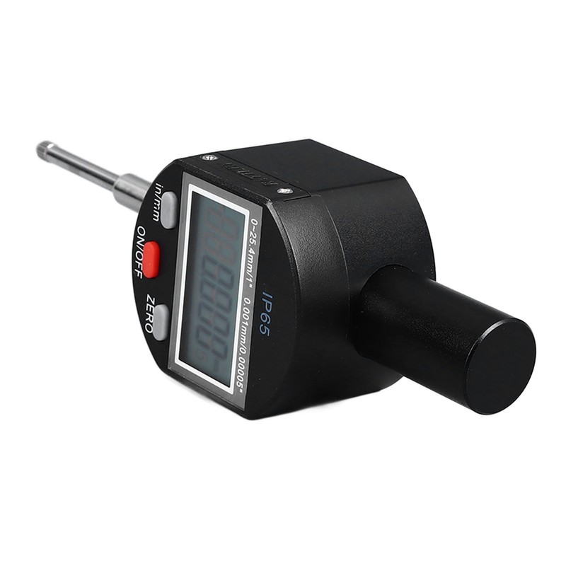 Dial Indicator Digital Display 0.00005in/0.001mm Resolution 0 to 25.4mm Range