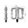 Pedales Aluminio para Bicicleta MTB 9/16