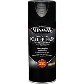 Minwax 33055000 Fast-Drying Polyurethane Aerosol, 11.5 Ounce, Semi-Gloss-1