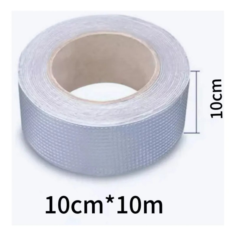 Cinta Impermeable Adhesiva Tapa Goteras 10cm X 10m