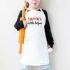 Pink Positive Christmas Children's Kitchen Apron: Santa's Little Helper (3-7