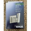 KOHLER Kallan Single Robe Hook in Vibrant Brushed Nickel (R22084-BN)