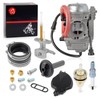 Carburetor Carb and Fuel Valve Petcock + Lever Intake Manifold