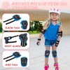BURSUN Children's Knee Pads, Adjustable Knee Pads, Elbow Pads, Wrist