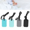4pcs Sensory Chew Necklace Food Grade Silicone Reduce Anxiety Safe