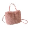 Maison de Tao Women's Handbag Faux Eco Fur Shoulder Bag