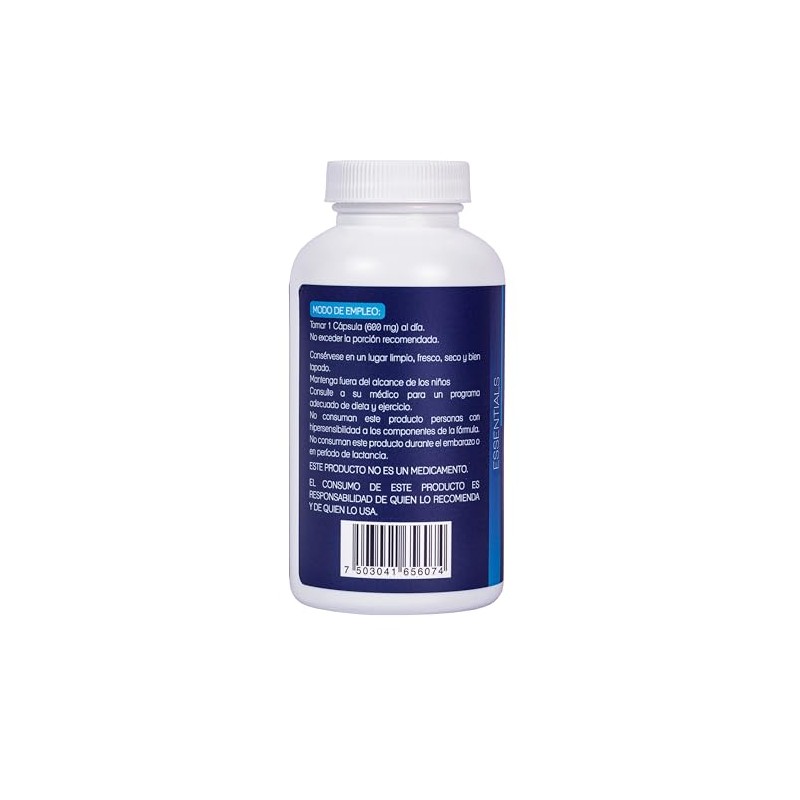Nls Essentials Hierro Vitamina Acido Folico Cápsulas Vegetales Suplemento Alimenticio