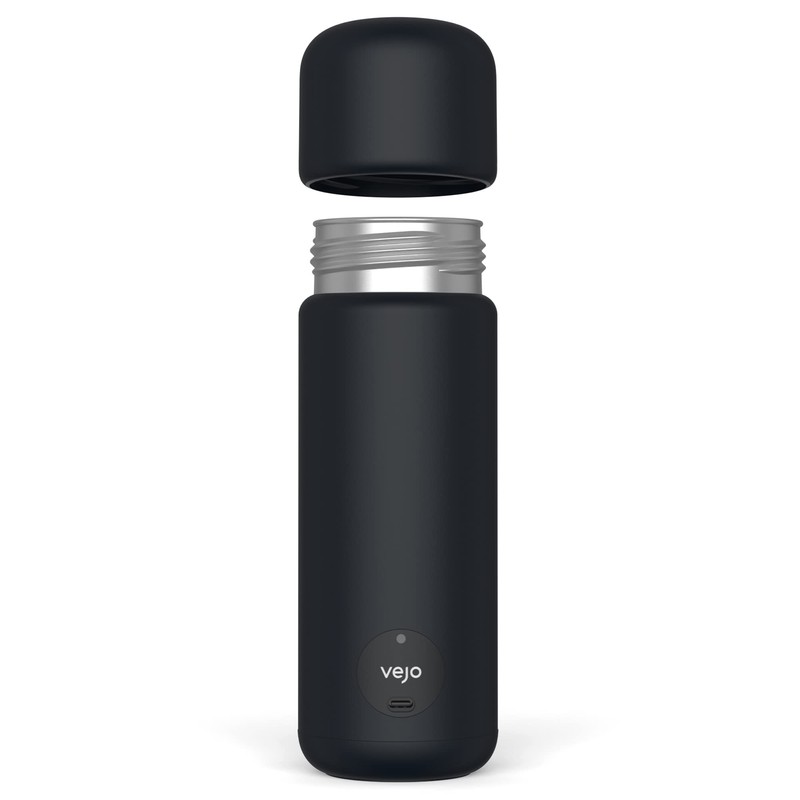 VEJO 12oz Electric Protein Shaker Bottle – USB Rechargeable Powder