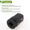 HOPESPANNER Universal 58mm 1/2" to1 Impact Socket Adapter Durable Driver