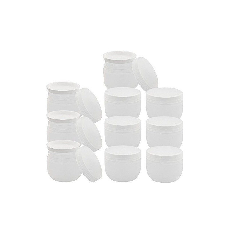 "Run" Plastic Jar, Cream Jar, 30 ml, with Cover Disc,