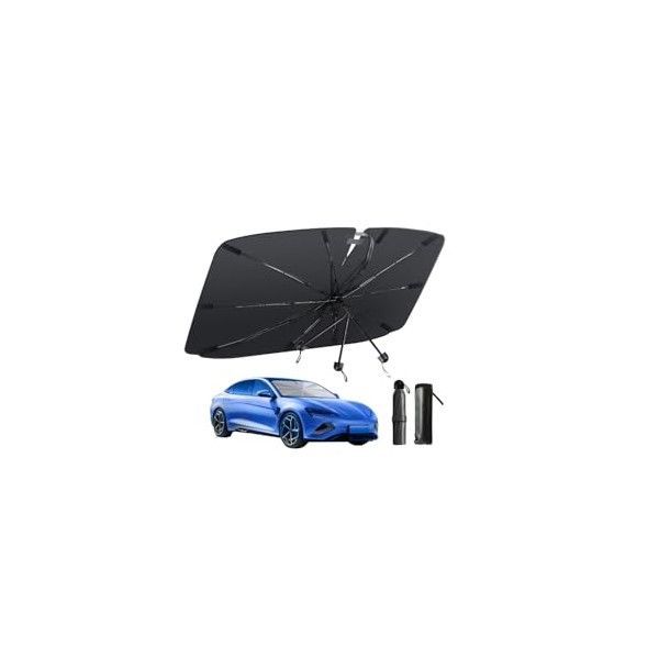 Car Sunshade, Umbrella Type, Foldable, 2025 Improved Model & 2