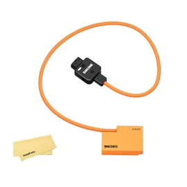 ZGCINE DT-LPE17 D-Tap to LP-E17 Dummy Battery Cable for Canon EOS RP R50 R10 M3 M5 M10 M50 M100 M6 Mark II Rebel T6i T6s T7i SL2-Length:60cm