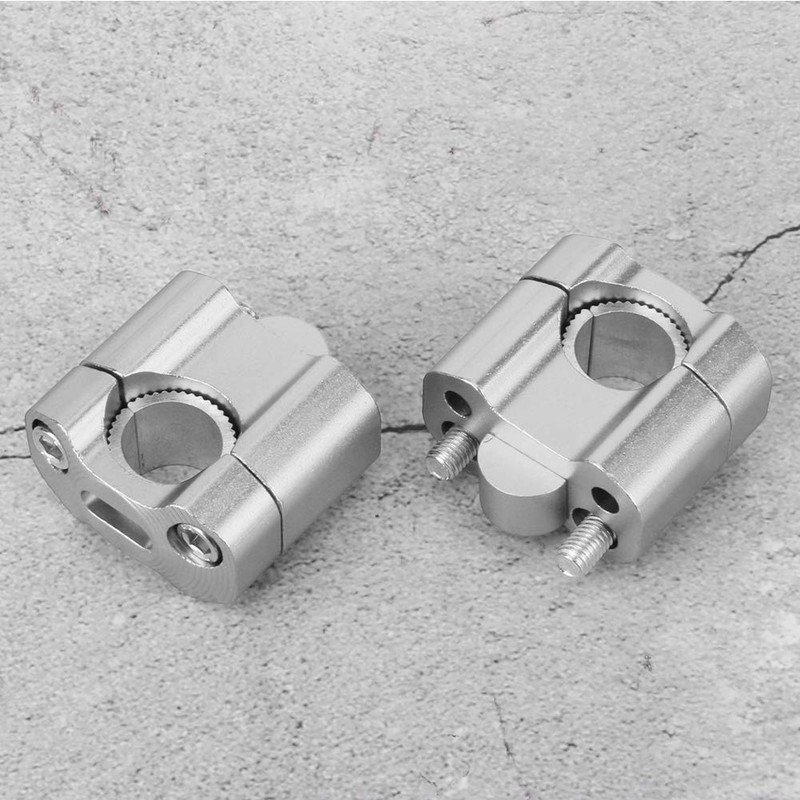 1 Pair Handlebar Riser,22mm/28mm Motorcycle Handlebar Fat Bar Riser Mount