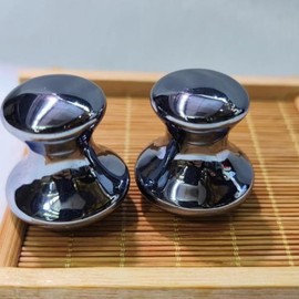 Guasha Gua Sha 얼굴 마사지 미용 도구, 버섯 모양 테라헤르츠 에너지 스톤 Guasha 스크래핑 스파 바디 릴랙스용 [02 green] Gua Sha Face Massage Beauty Tool, Mushroom-Shaped Terahertz Energy Stone Guasha Scraping Spa for Body Relaxation [02 green]