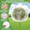 4PCS Ultra-Fine Mesh Fruit Tree Netting - 7.5 x 5.2
