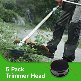 munirater 5-Pack Trimmer Head Replacement for Echo Speed Feed 400 Bump SRM225 SRM230 SRM211 SRM260 SRM265