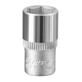 Sealey S1410 Walldrive Socket 10Mm 1/4Sq Drive