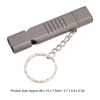 Whistle USB Flash Drives Aluminum Alloy Outdoor Waterproof USB Flash