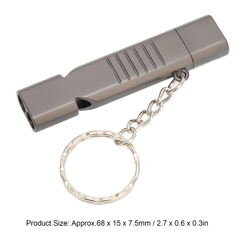 Whistle USB Flash Drives Aluminum Alloy Outdoor Waterproof USB Flash
