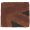Union Jack Leather Mustard Wallet