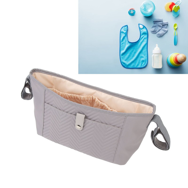 Baby Stroller Bag Large Capacity Multi Pockets Waterproof Nylon Universal