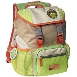 Sigikid, boys, children backpack medium, bear, Forest Grizzly, light beige, 24741
