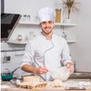 Chef's Hat Apron Set, Adjustable Chef's Hat Bib Apron, Chef