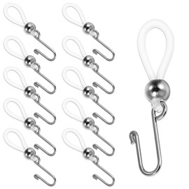 Ymapinc 10 Pcs Zipper Holder Upper for Jeans, Zipper Locks Slipping Stopper Keep Zippers up on Pants Hooks for Jeans Buttons Clasp to Keep Pants Zippers up