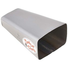 LP Latin Percussion Kuhglocke Salsa Claro Bongo 7,25" Handmodell, brushed steel, Bongo-Glocke für einen hellen, lebendigen Sound, ES-13